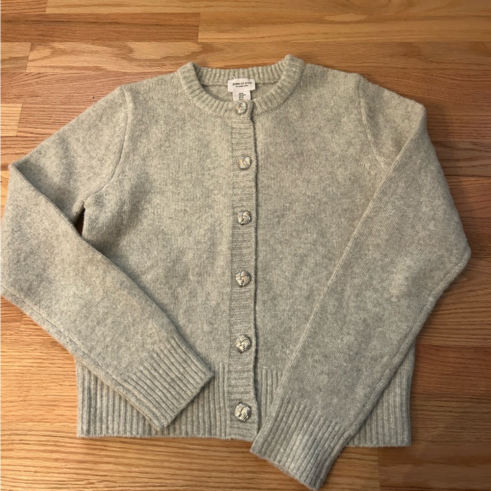 Song of Style Cream Cardigan Sweater